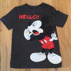 Size 4T Boy Mickey Mouse T-Shirt